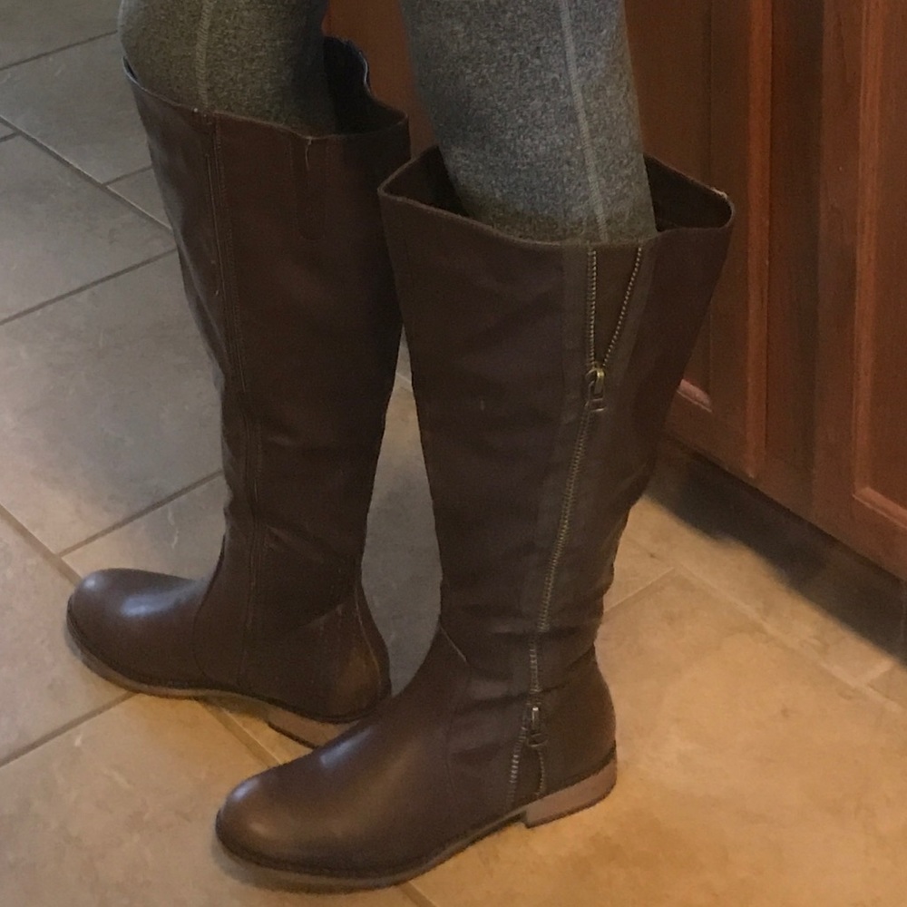 Extra Wide Calves Riding Boots